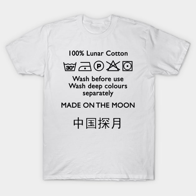 Lunar Cotton T-Shirt by LanfaTees